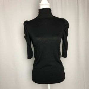 Black Short Sleeve Top